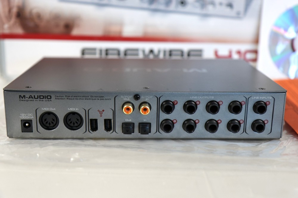 M-Audio FireWire 410 Digital Recording Interface - READ