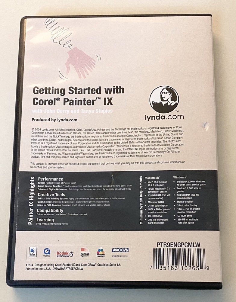 Getting Started with Corel Painter IX (Lynda.com Video Training)