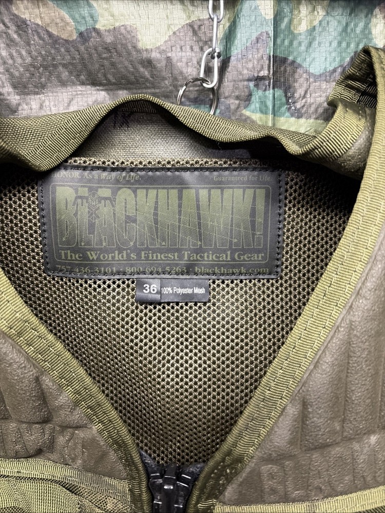 Blackhawk Omega Elite Tactical Vest OD Green