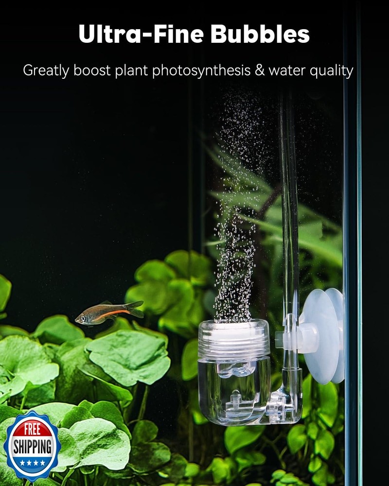 Pawfly Aquarium CO2 Diffuser Replacement Disc, 23 mm Replacement Ceramic Slic