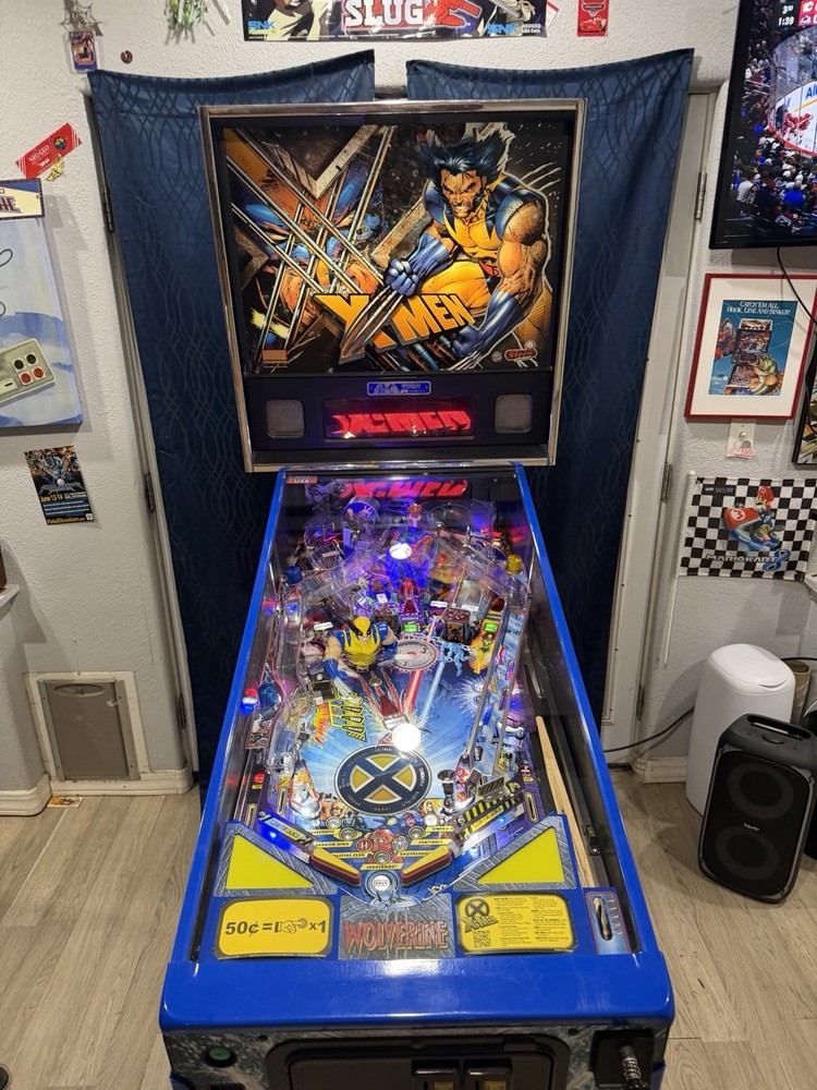 pinball machine Xmen Le Wolverine, extremely Rare
