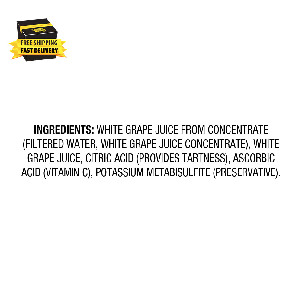 , White Grape Juice, 64 Fl Oz (Pack of 2) ⭐️⭐️⭐️⭐️⭐️