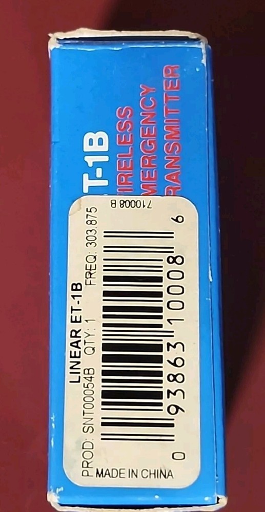 Linear ET-1B Wireless Emergency Transmitter