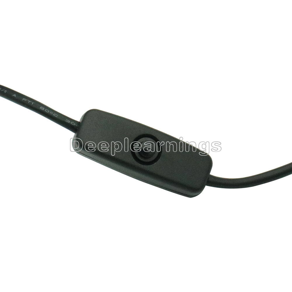Micro USB Power Supply Charging Cable With ON/OFF Switch For Raspberry Pi