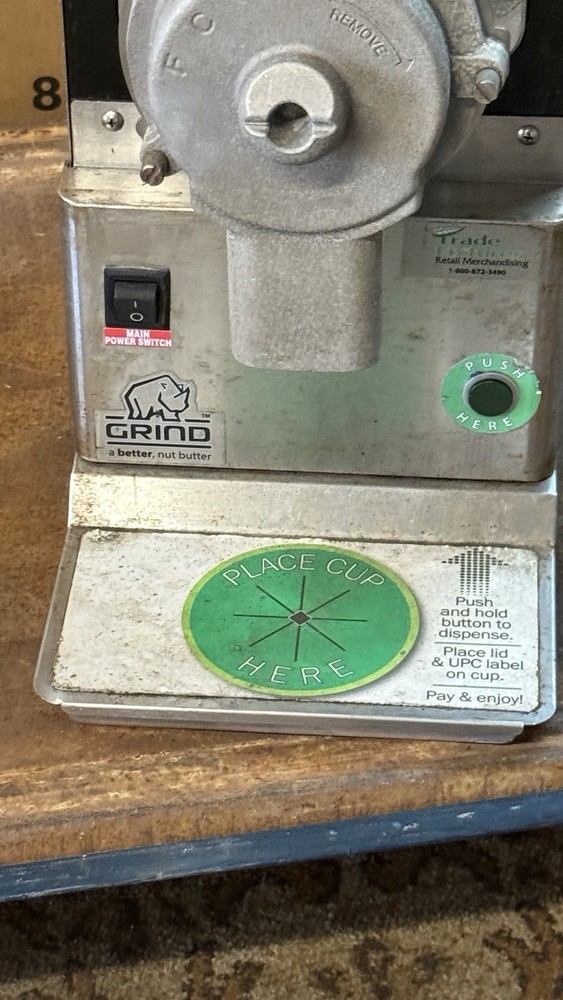 Cornelius RHINO GRIND NG2000 Nut Butter Grinder – Tested – Missing Front Shield