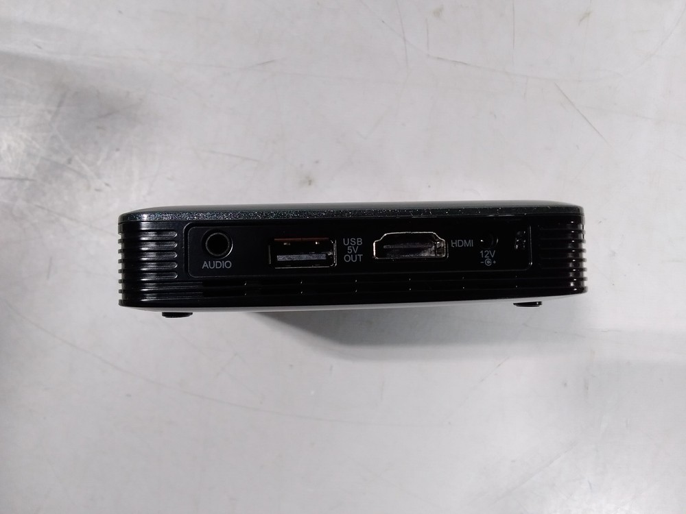 Brookstone 801143 DLP Mini Projector w/ Tripod & Power Adapter