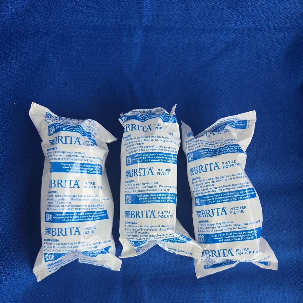 Brita Filter Refill Packs for Pitchers and Dispensers 3 - Count
