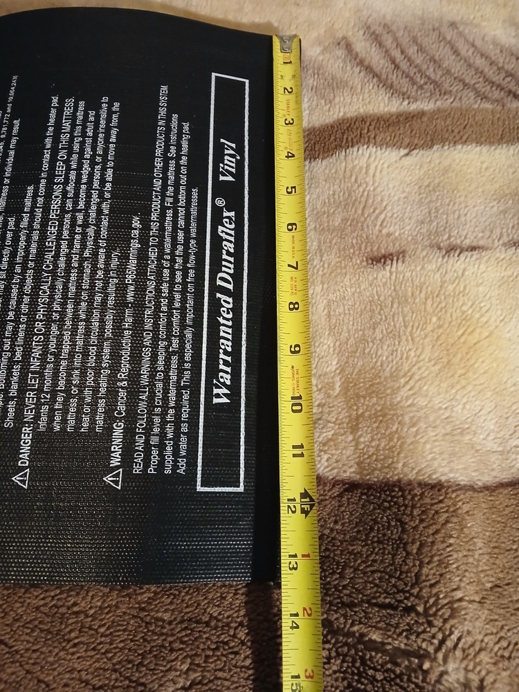 Thermal Guardian Quantum Solid State Hardside Waterbed Heater P1008 Control