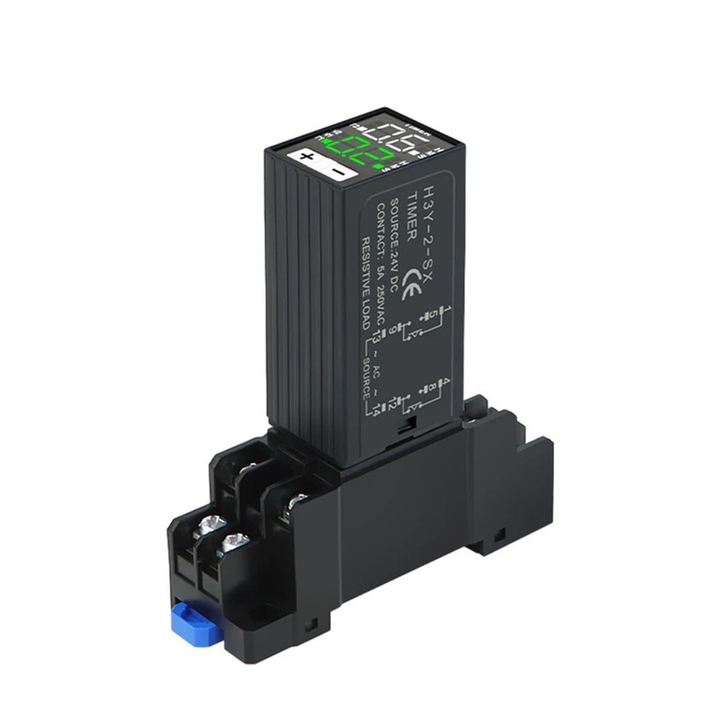 Reliable Timer Relay 220V with Robust Construction for Electrical Projects