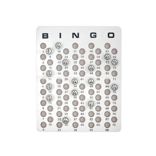 Bingo Masterboard for Ping Pong Size Balls