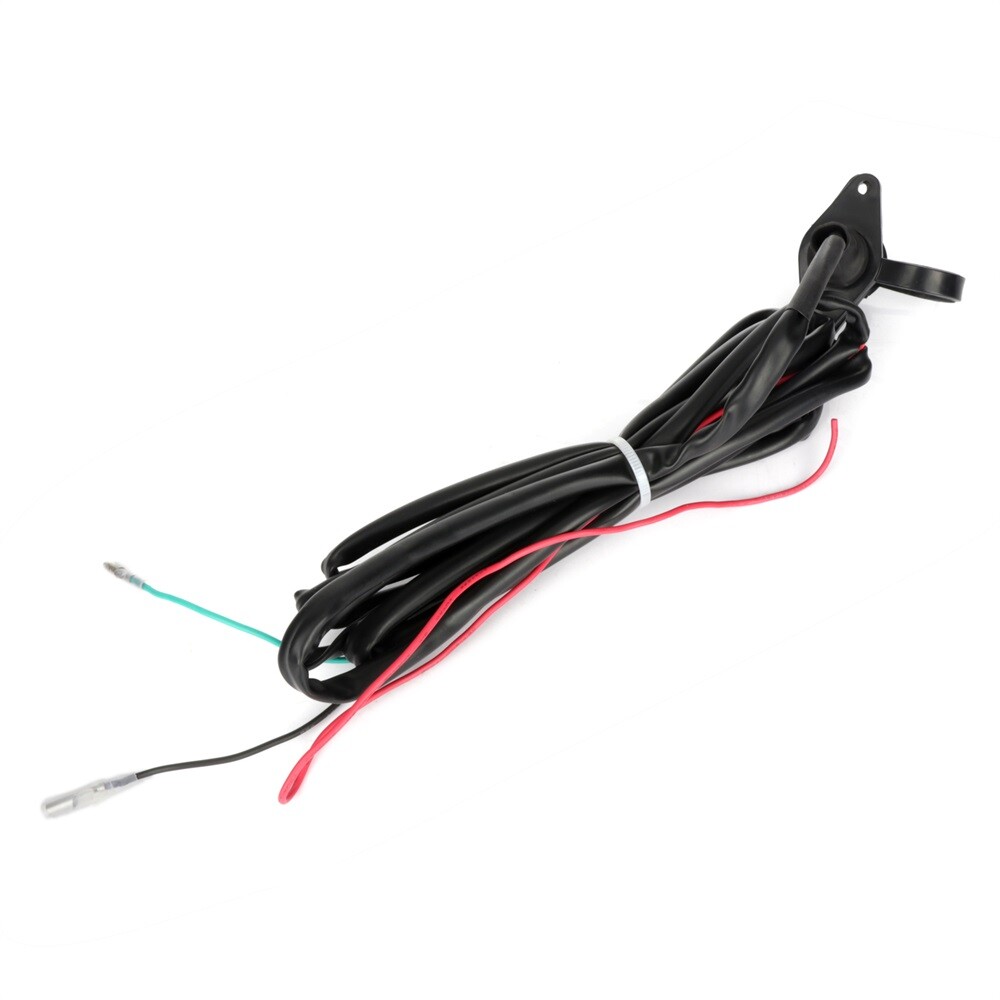 For ATV/UTV Rubber Winch Corded Remote Control Kit Switch Universal 12V