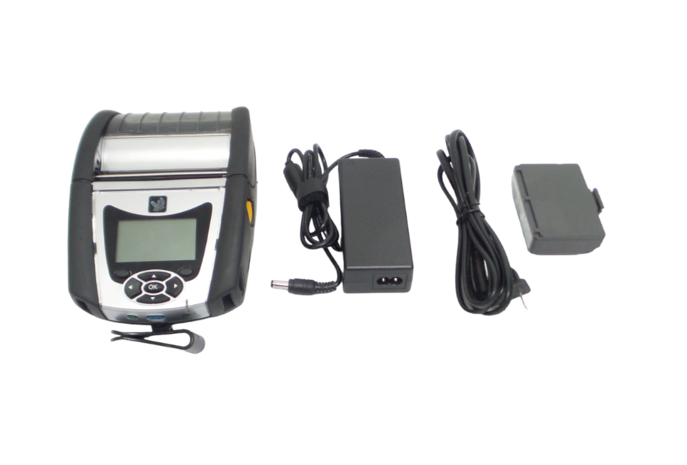 Zebra QLN320 Barcode Printer, WiFi, Bluetooth, Charger, Battery, Belt Clip!