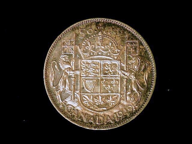 1949 CANADA HALF DOLLAR #EB10303