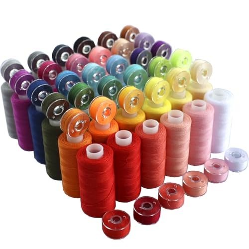 PCS Sewing Thread Assortment, 36 Color Thread for Sewing Machine with 36 72