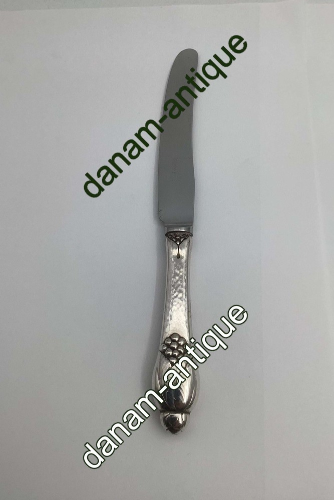 Evald Nielsen No 6 Silver Dinner knife