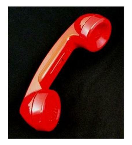 Cortelco HANDSET-RD 006547-vm2-pak Replacement Handset - Red