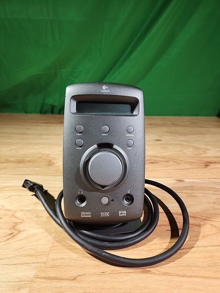 Logitech Z-680 Wired Center Pod Speaker Controller Unit Genuine & Tested