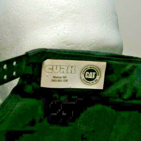 CAT Authentic Caterpillar Machines Adjustable Snapback Baseball Hat Cap