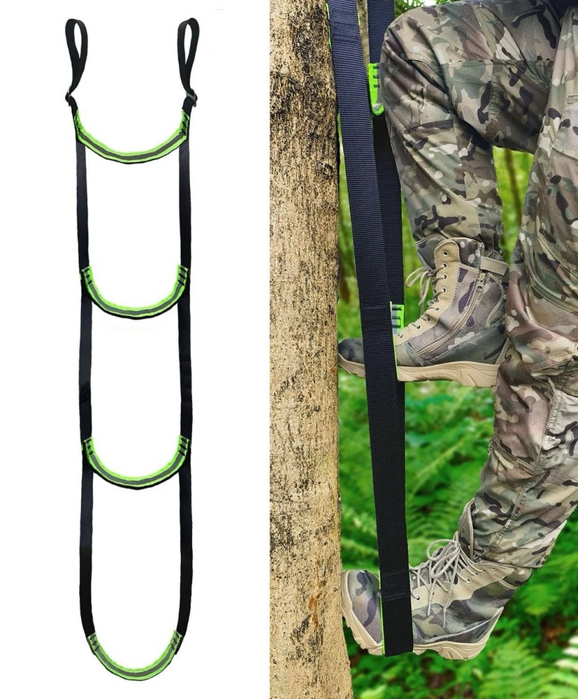 Double-Thickened and Widened 3-Step Climbing Aider for Hunting Tree StepsFall...