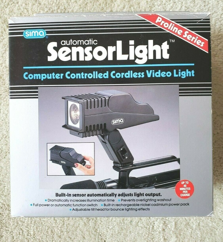 Sensor Light - Computer Controlled Video Light - SIMA