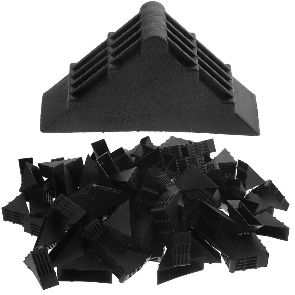 100 Pcs Edge Protectors Picture Frame Cabinet Corner Guard Package
