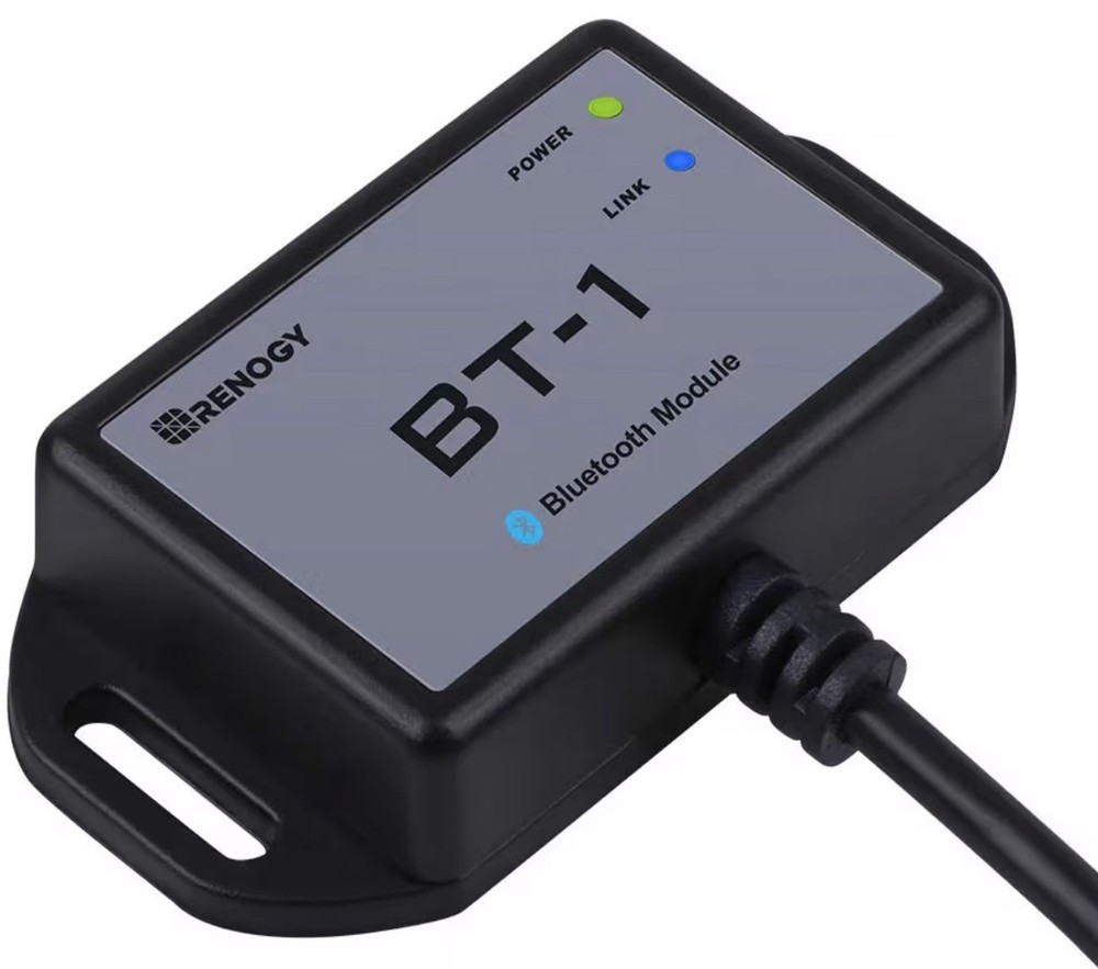 Renogy Rover 60A MPPT Solar Charge Controller w/Bluetooth Module LCD Display Blk