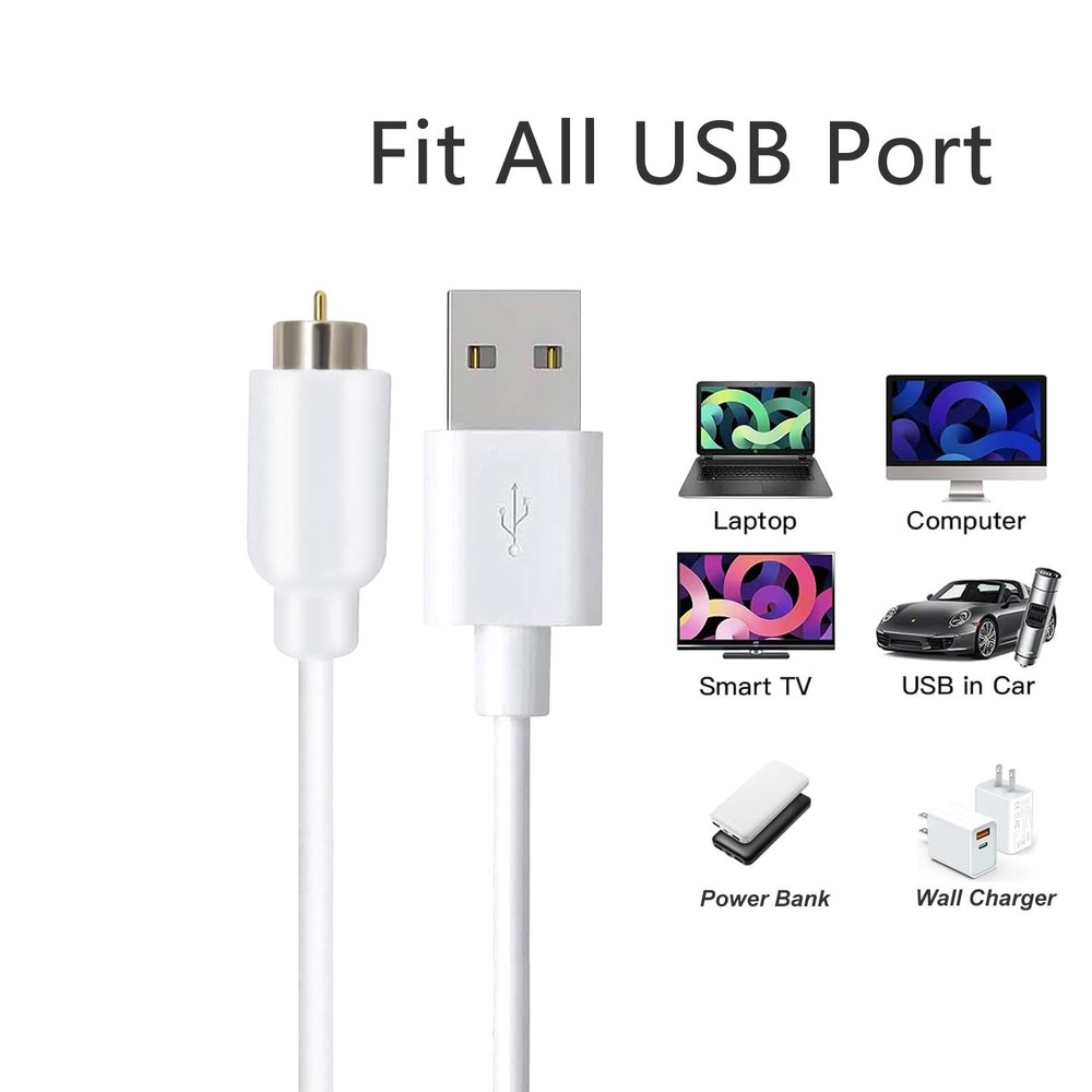 Magnetic Charging Cables, Replacement USB DC Charger Cable, Adapter...