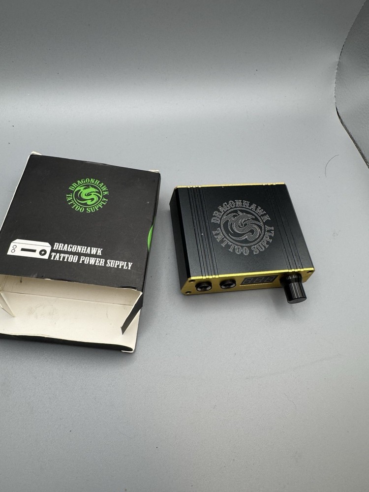 Dragonhawk LCD Dual Tattoo Machine Gun