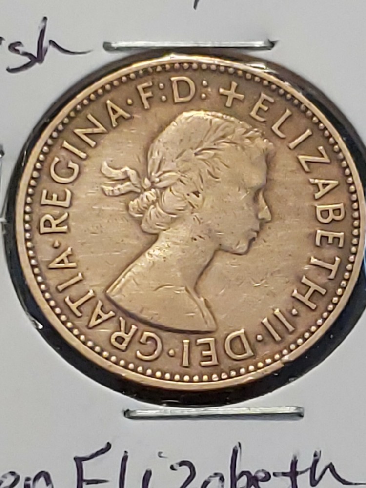1956 Great Britain Half Penny !