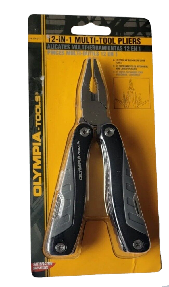 Olympia multi-Tool Pliers ,12-in-1 new . Without Canvas case
