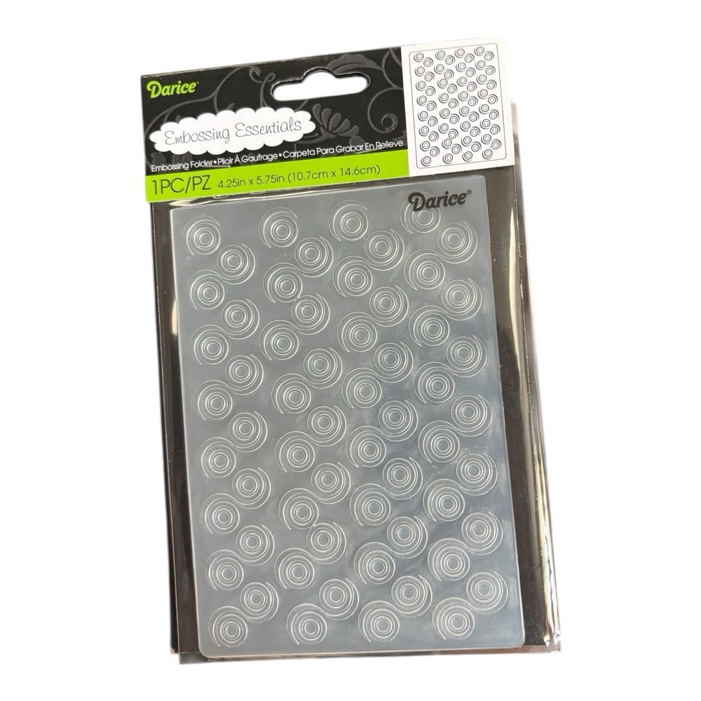 Darice Embossing Essentials Folder Set NEW