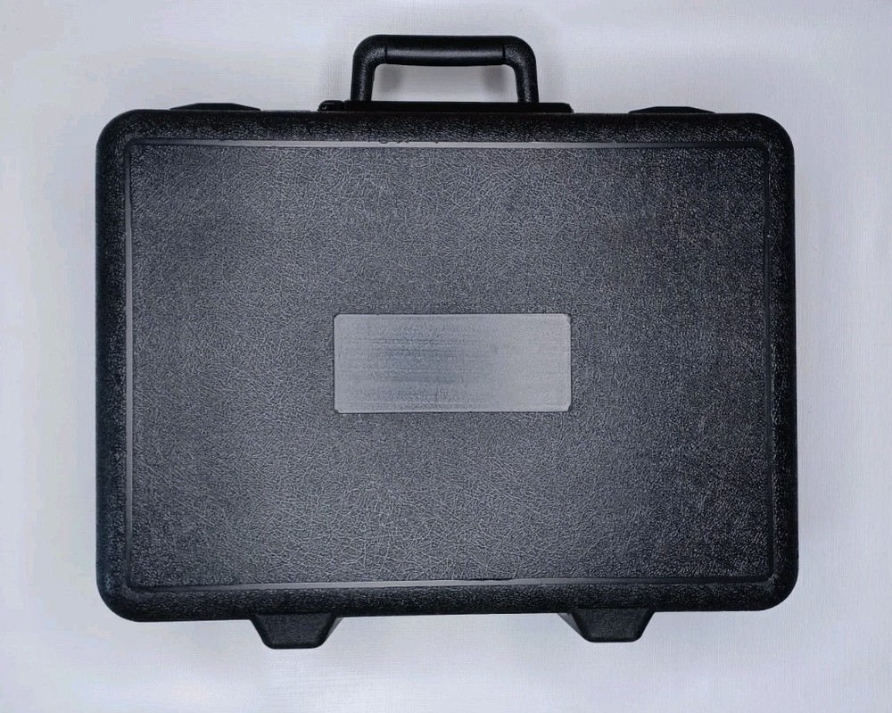 Platt 707 Black Plastic Hard Shell Case Pull Apart Foam Inside