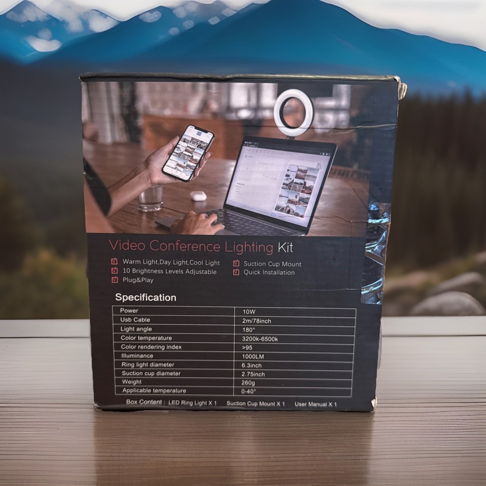 Video conference lighting kit