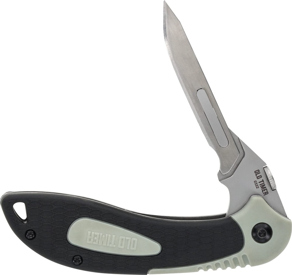 Old Timer Replaceable Blade Knife Kit with Interchangeable Scalpel Blades, Sa...