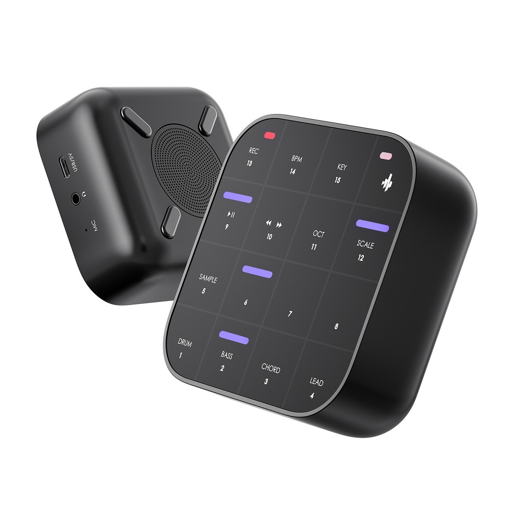 Donner MEDO Bluetooth MIDI Controller Handheld Built in Speaker Looper Synth