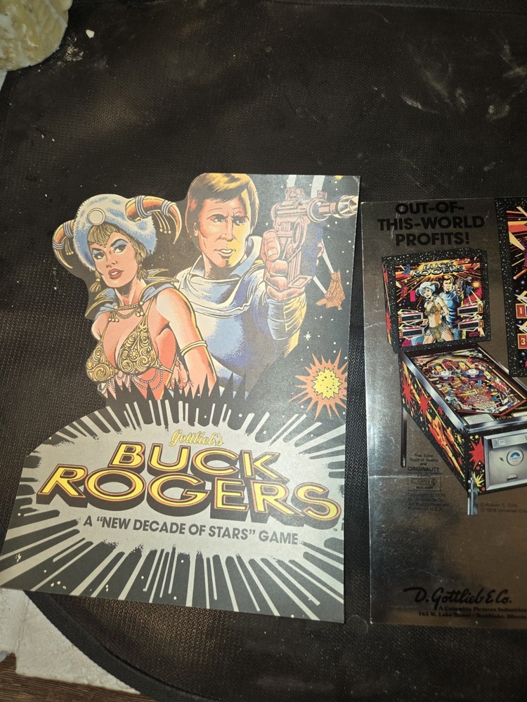 Buck Rogers Pinball Advertisement