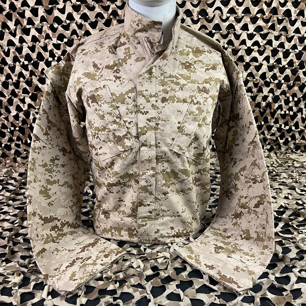 NEW BDU Jacket - Desert Digi Camo - Small Regular