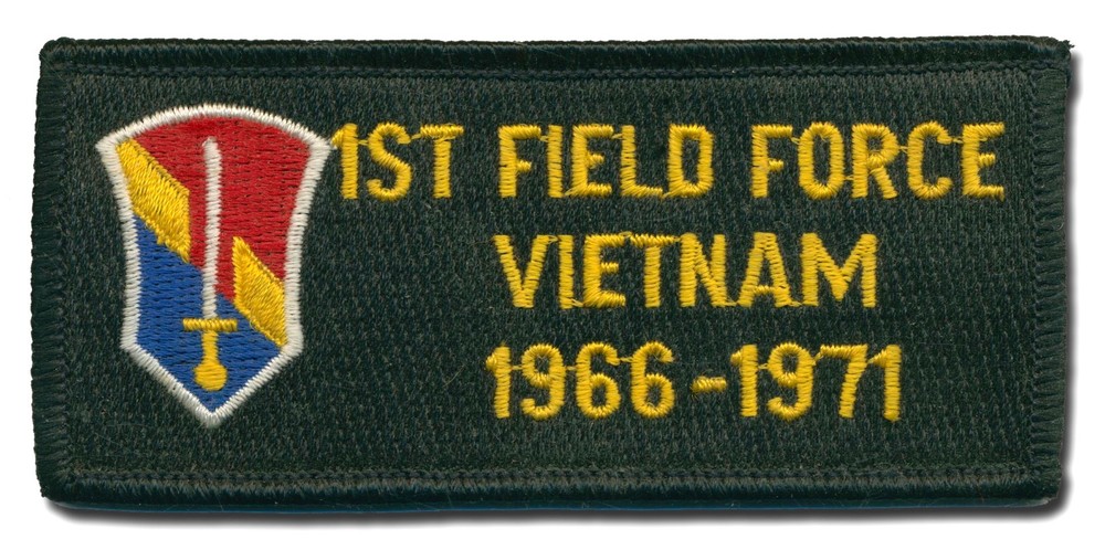 I Field Force Vietnam Dates Patch  L269