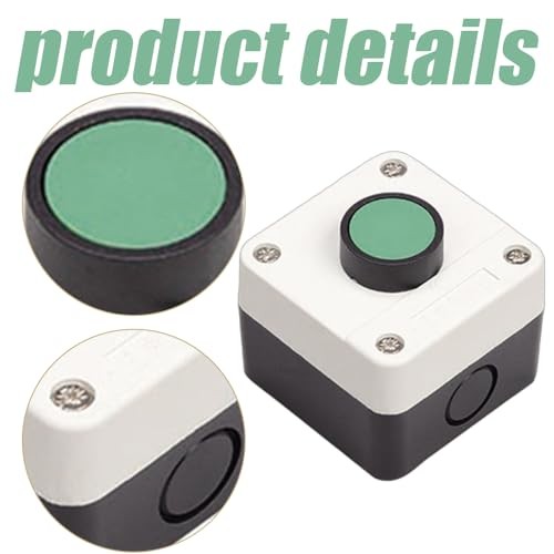 Push Button Switch Box, ABS Weatherproof Momentary Push Button Switch Station