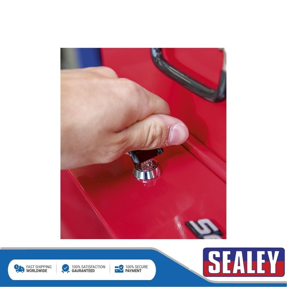 Sealey Side Cabinet for Long Handle Tools Red APLHT