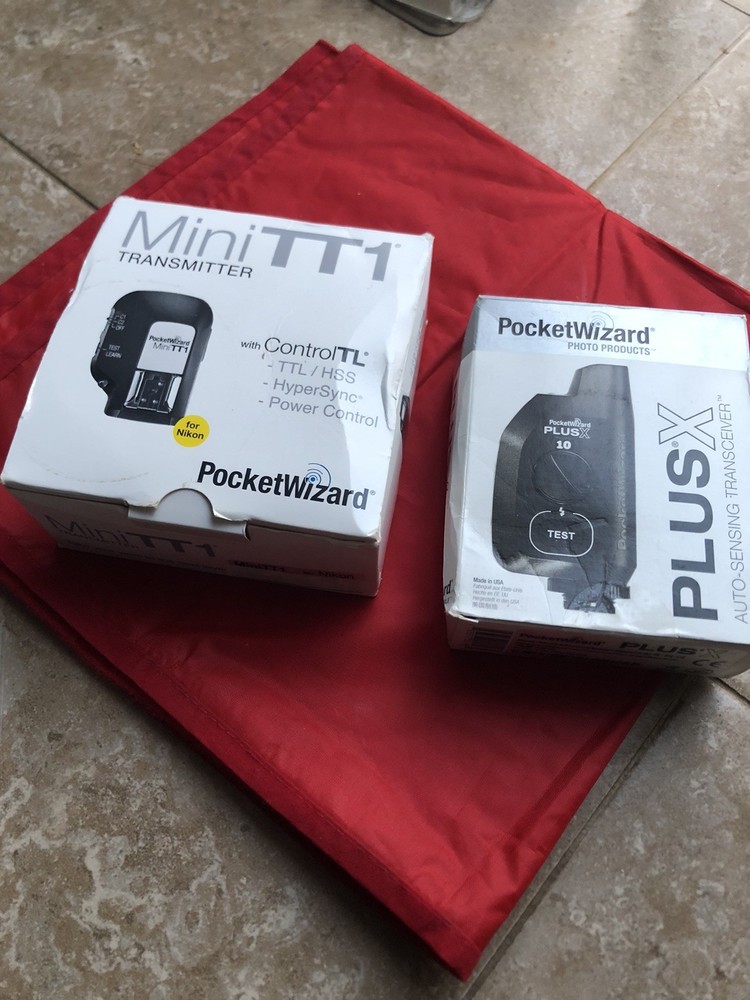 Pocket wizard Plus X Auto Sensing Transceiver And Mini TTI