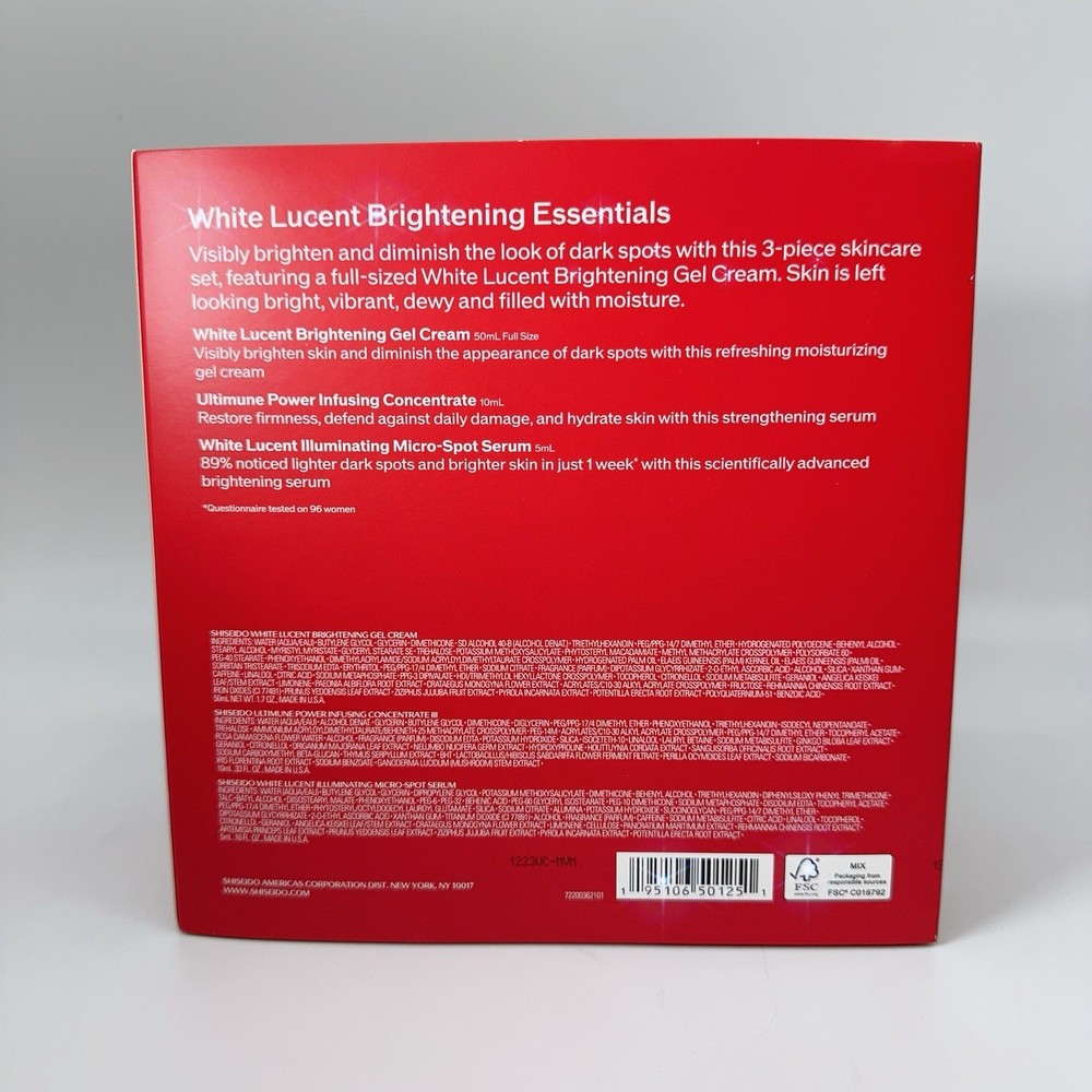 Shields Limited Edition 3-Pc. White Lucent Brightening Essentials Gift Set W Box