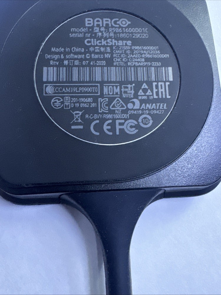 Barco ClickShare Button Switch R9861600D01C