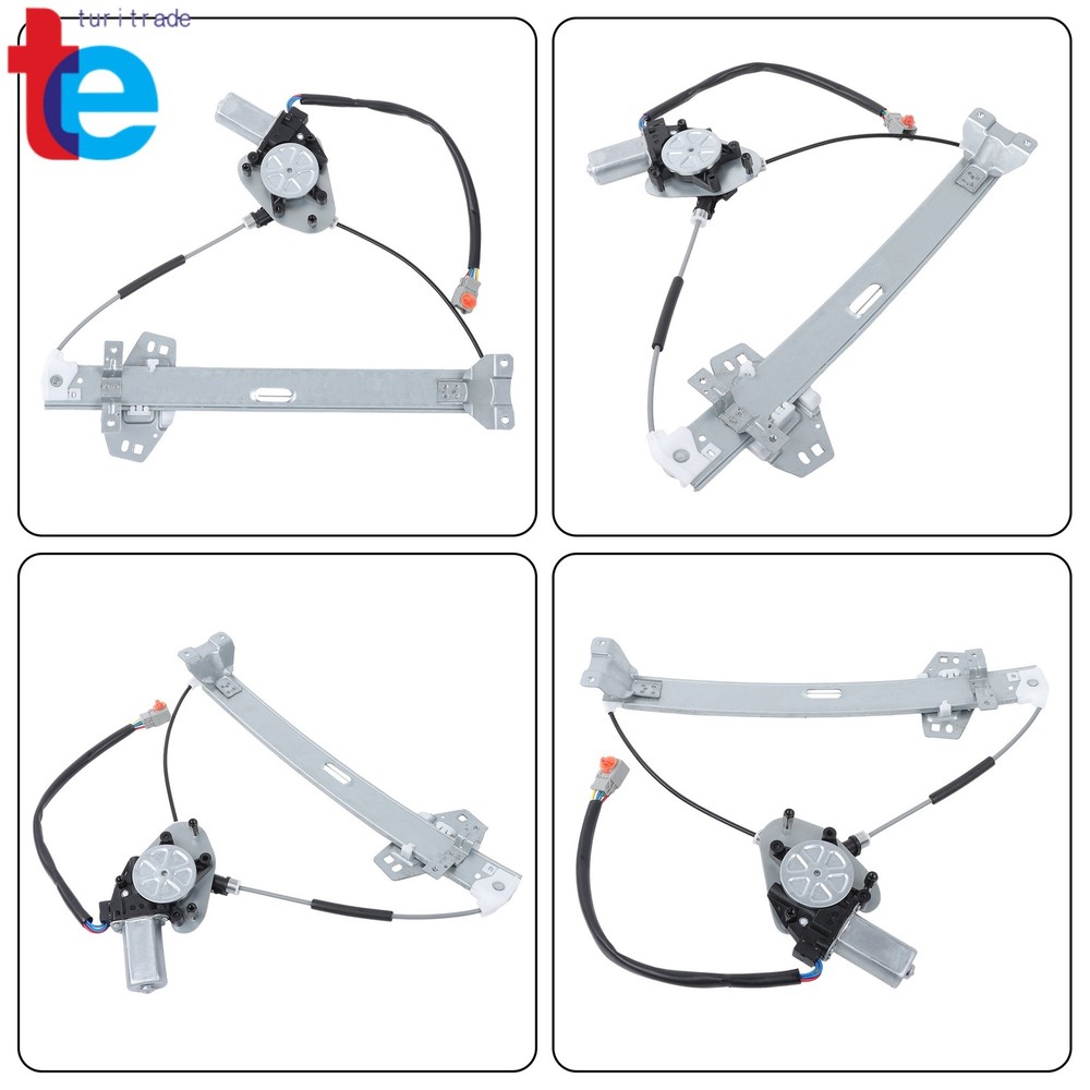 Power Window Regulator with Motor for Acura CL 2003 Coupe Front Driver Left Side