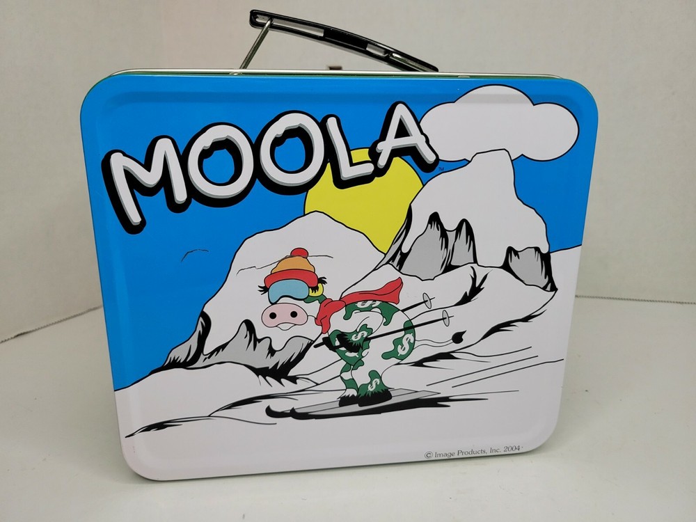 Moola Metal Lunchbox 2004 With Mug-Read Description