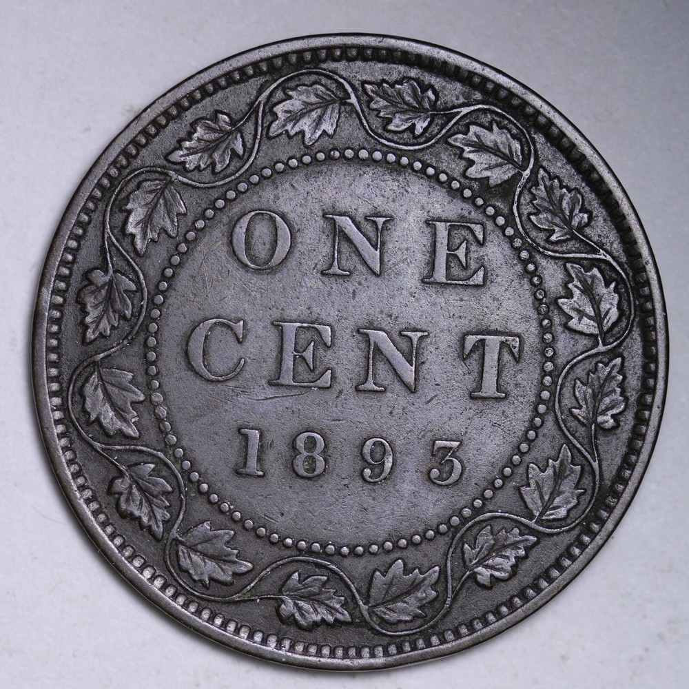1893 Canada One Cent HIGH GRADE R037