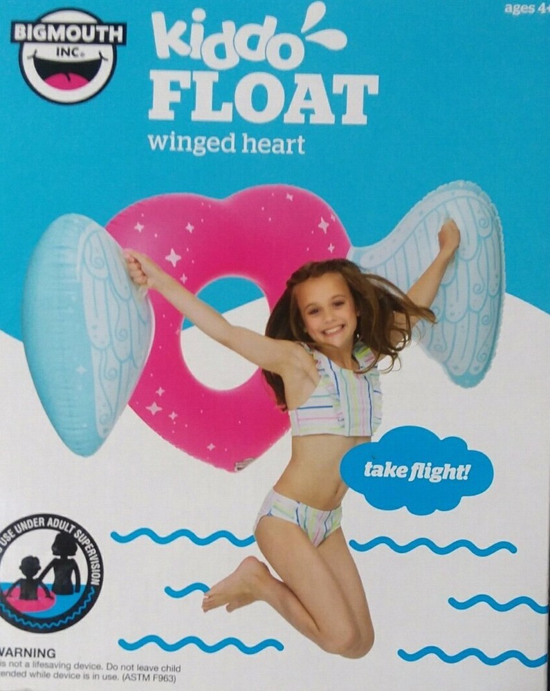 BigMouth Inc. Kiddo Float Angel Heart - NEW