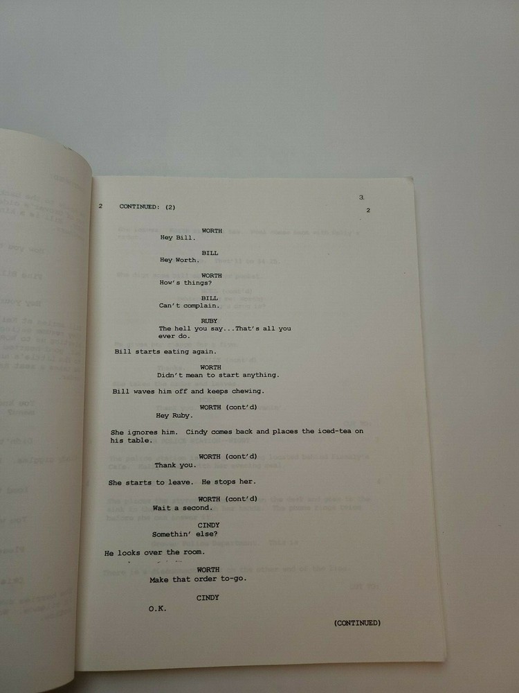 LIVERMUSH / Leon Rippy, 1990's Unproduced Screenplay, First Draft Movie Script