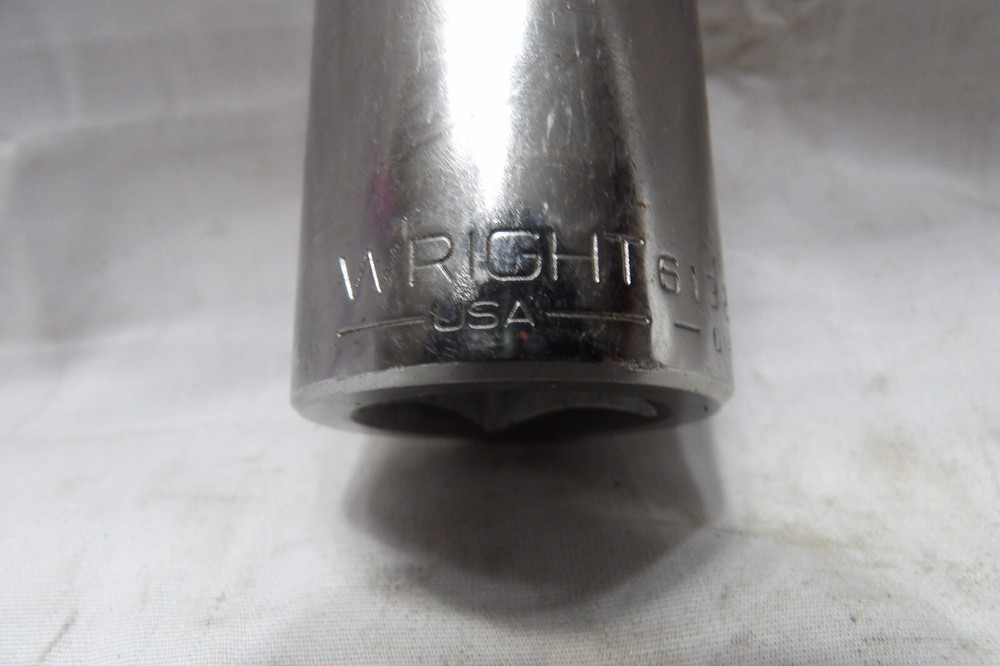Wright 3/4" Drive 1" Socket 6132 - Made in the USA