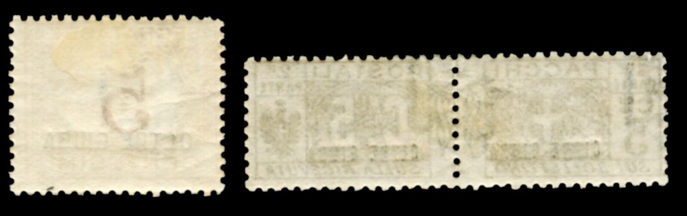 Oltre Giuba 1925 Postage Due 5c & Parcel Post 5c Complete, Mint LH